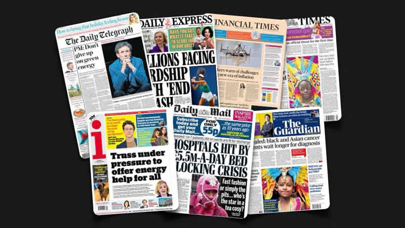  29 Ağustos Pazartesi: İngiltere gazetelerinden öne çıkan manşetler