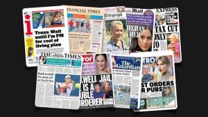 30 Ağustos Salı: İngiltere gazetelerinden öne çıkan manşetler