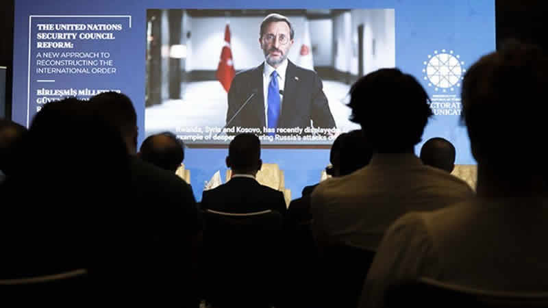 İletişim Başkanlığı Londra’da “BM Güvenlik Konseyi Reformu” paneli düzenledi