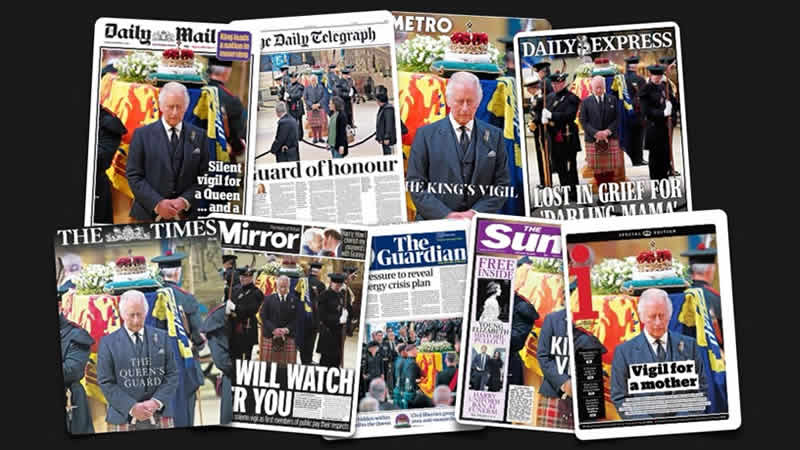 13 Eylül Salı: İngiltere gazetelerinden öne çıkan manşetler