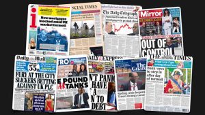 28 Eylül Çarşamba: İngiltere gazetelerinden öne çıkan manşetler