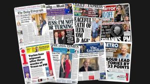 30 Eylül Cuma: İngiltere gazetelerinden öne çıkan manşetler