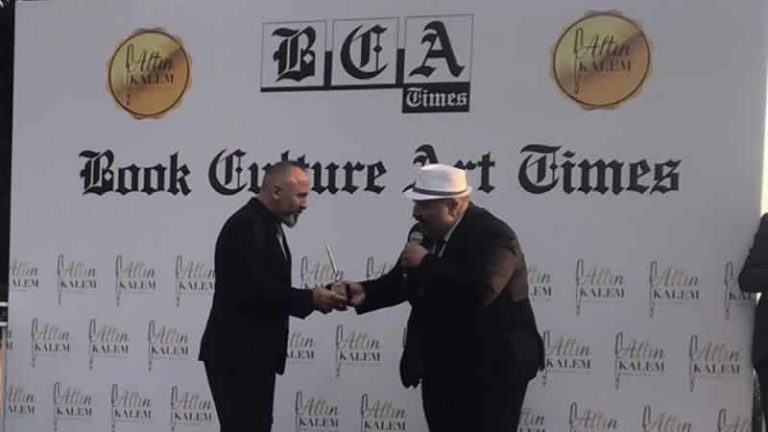 İsmail Karakaş’a “Altın Kalem Ödülü”