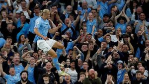 Erling Haaland, Premier Lig tarihine geçti