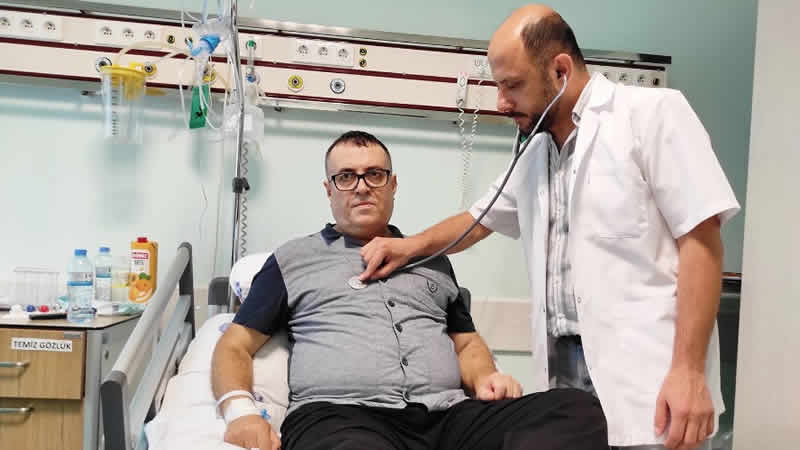 İngiltere’de yaşayan hasta memleketi Kahramanmaraş’ta sağlığına kavuştu!