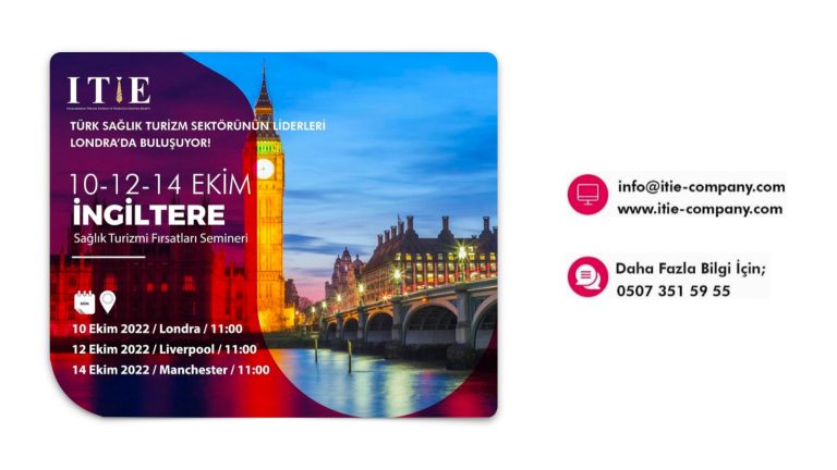 Türk sağlık turizm liderleri Londra’da buluşuyor