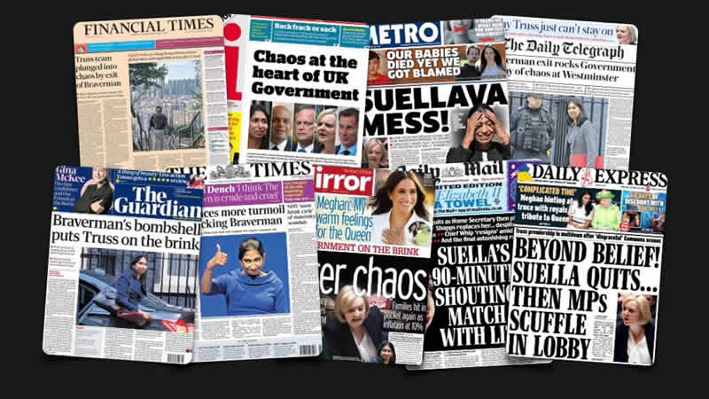  20 Ekim Perşembe: İngiltere gazetelerinden öne çıkan manşetler