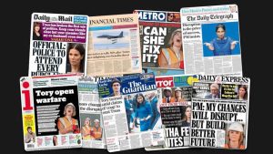 5 Ekim Çarşamba: İngiltere gazetelerinden öne çıkan manşetler