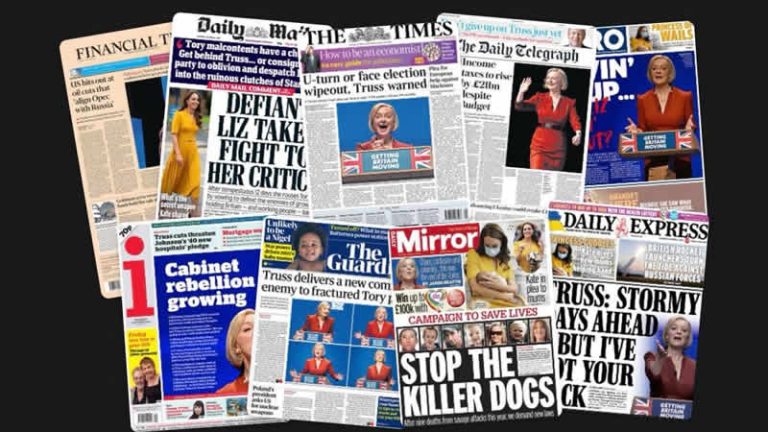 6 Ekim Perşembe: İngiltere gazetelerinden öne çıkan manşetler