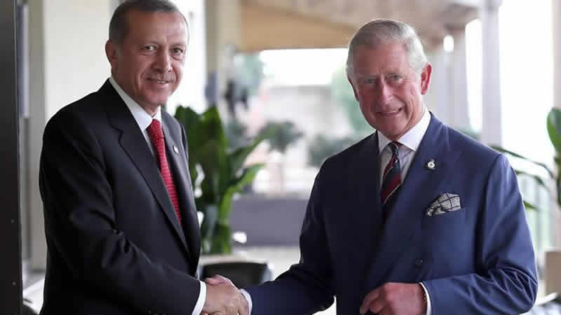 Cumhurbaşkanı Erdoğan, Kral III. Charles ile görüştü
