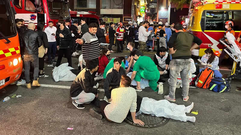 Güney Kore’de Cadılar Bayramı izdihamı 149 kişinin canına mal oldu