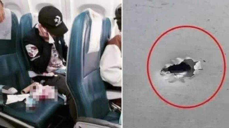 İnişe geçen uçağa mermi isabet etti; bir yolcu yaralandı