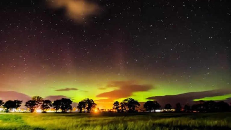 Kuzey Işıkları İngiltere’de görüntülendi