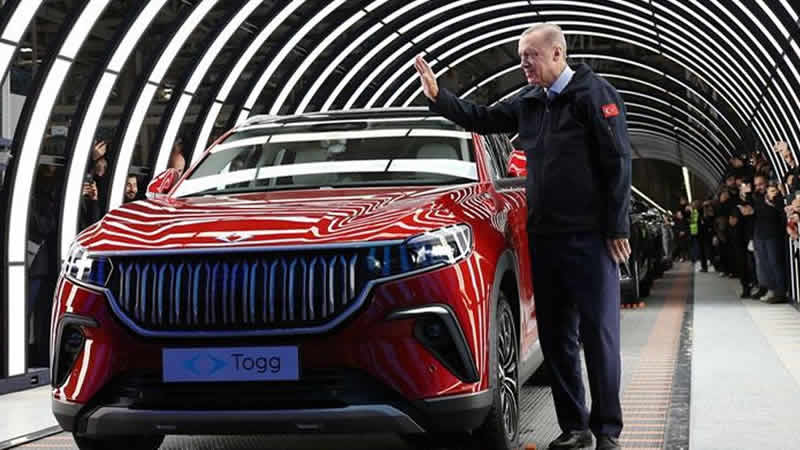 Yerli otomobil Togg banttan indi, fiyatı şubatta açıklanacak