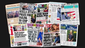 10 Kasım Perşembe: İngiltere gazetelerinden öne çıkan manşetler