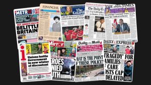 11 Kasım Cuma: İngiltere gazetelerinden öne çıkan manşetler