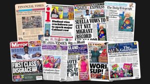 25 Kasım Cuma: İngiltere gazetelerinden öne çıkan manşetler