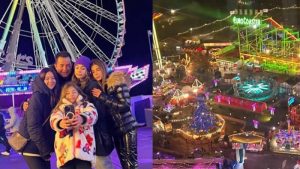 Acun Ilıcalı, çocuklarıyla birlikte Londra Hyde Park’ta eğlendi