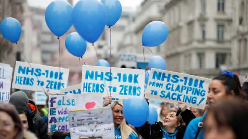 Hemşireler, Birleşik Krallık çapında greve gitmeye hazırlanıyor