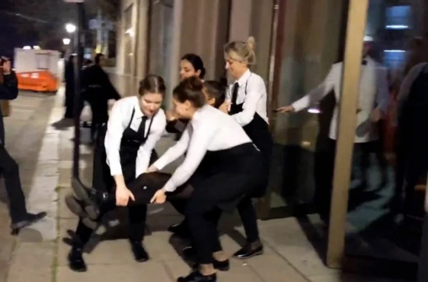 Londra’da Nusr-Et’e çevreci baskını