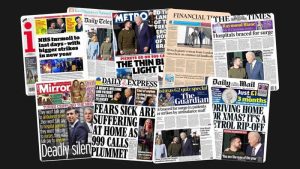 22 Aralık Perşembe: İngiltere gazetelerinden öne çıkan manşetler