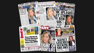 27 Aralık Salı: İngiltere gazetelerinden öne çıkan manşetler