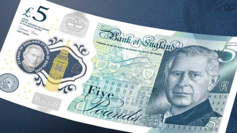 Kral Charles’ın resminin yer aldığı yeni banknotların tasarımı belli oldu