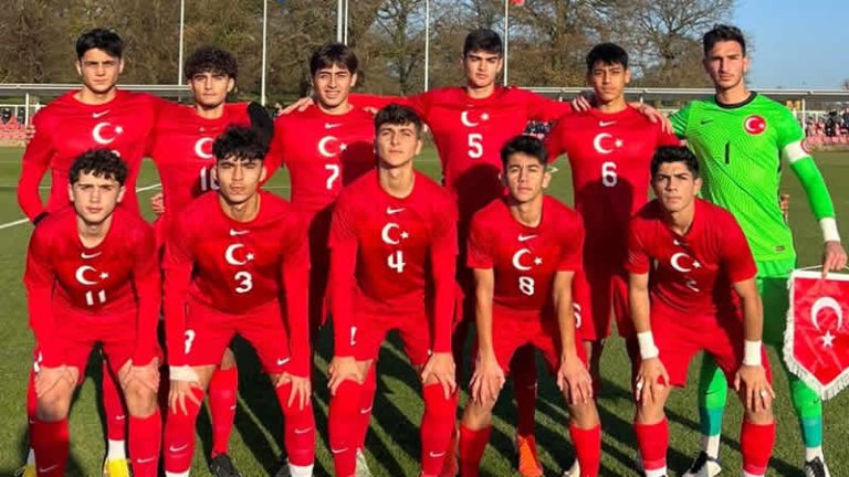 U16 Milli Takım, İngiltere’ye 3-0 yenildi