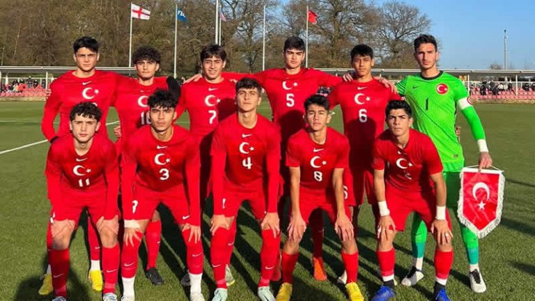 U16 Milliler, İngiltere’ye farklı yenildi