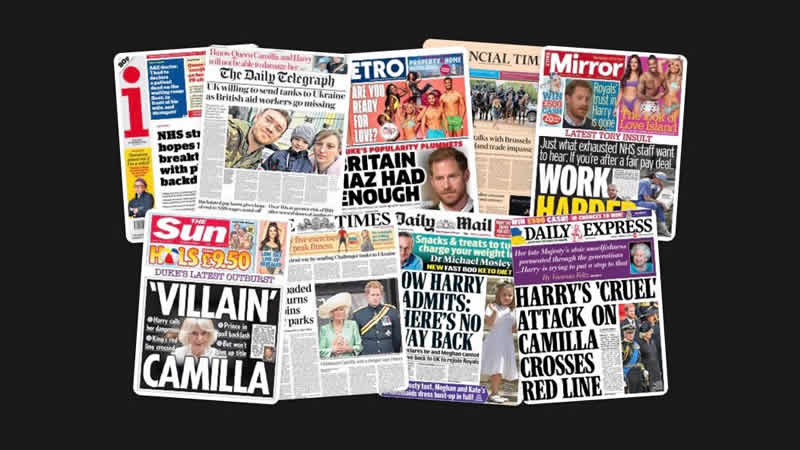 10 Ocak Salı: İngiltere gazetelerinden öne çıkan manşetler