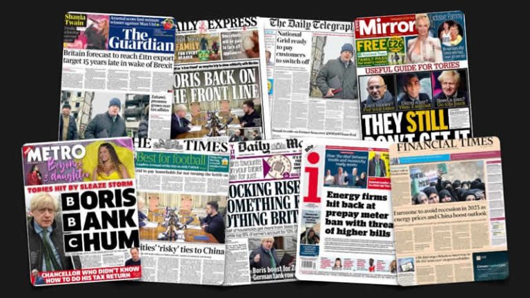 23 Ocak Pazartesi: İngiltere gazetelerinden öne çıkan manşetler