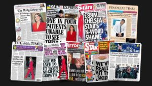 31 Ocak Salı: İngiltere gazetelerinden öne çıkan manşetler