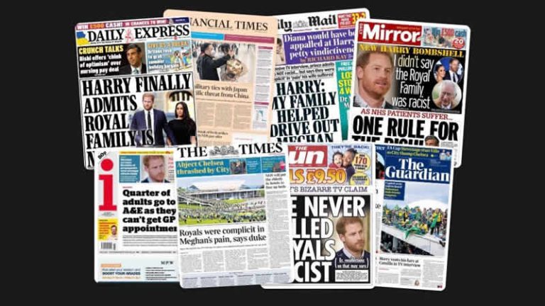 9 Ocak Pazartesi: İngiltere gazetelerinden öne çıkan manşetler