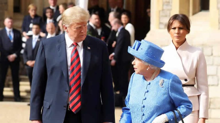 Kraliçe Elizabeth, Meghan Markle’a Trump’ı sormuş