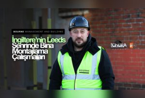 İngiltere’nin Leeds şehrinde bina mantolama çalışmaları…