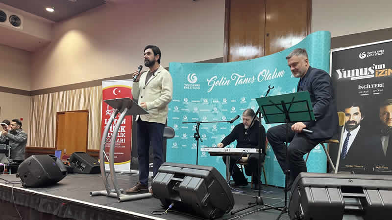 ‘Yunus’un İzinde’ Şiir ve Müzik dinletisi Londra ve Luton’da gerçekleşti