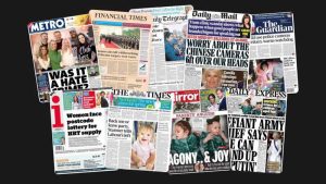 15 Şubat: İngiltere gazetelerinden öne çıkan manşetler