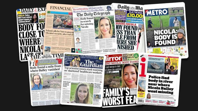  20 Şubat Pazartesi: İngiltere gazetelerinden öne çıkan manşetler