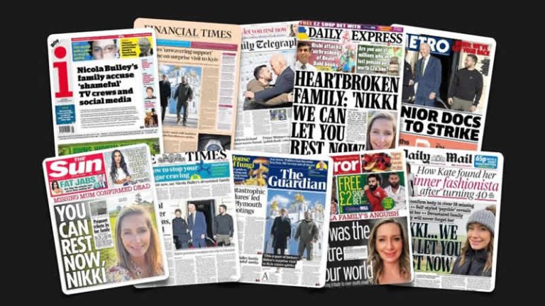 21 Şubat Salı: İngiltere gazetelerinden öne çıkan manşetler