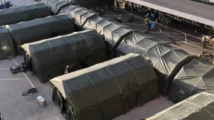 İngiltere, Kahramanmaraş’ta sahra hastanesi kurdu