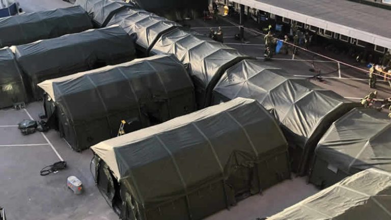 İngiltere, Kahramanmaraş’ta sahra hastanesi kurdu