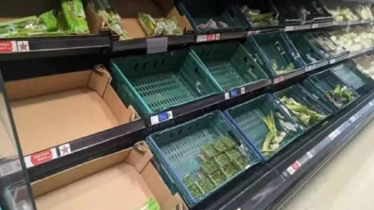 İngiltere’de bazı marketler sebze meyve satışına sınırlama getirdi