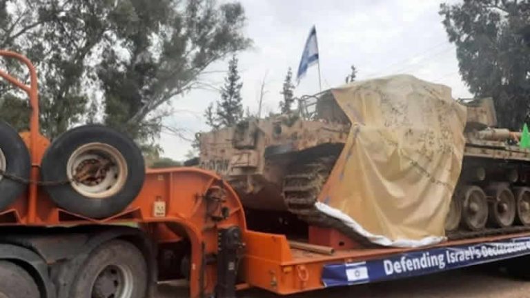 İsrail’de iki emekli asker tank çaldı
