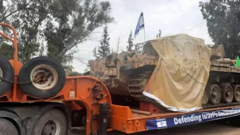 İsrail’de iki emekli asker tank çaldı