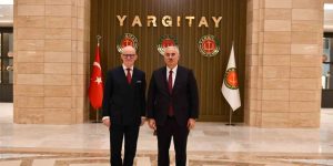 Yargıtay Başkanı Akarca, İngiltere Başsavcısı Hill’i kabul etti