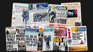 13 Mart Pazartesi: İngiltere gazetelerinden öne çıkan manşetler