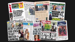 15 Mart Çarşamba: İngiltere gazetelerinden öne çıkan manşetler