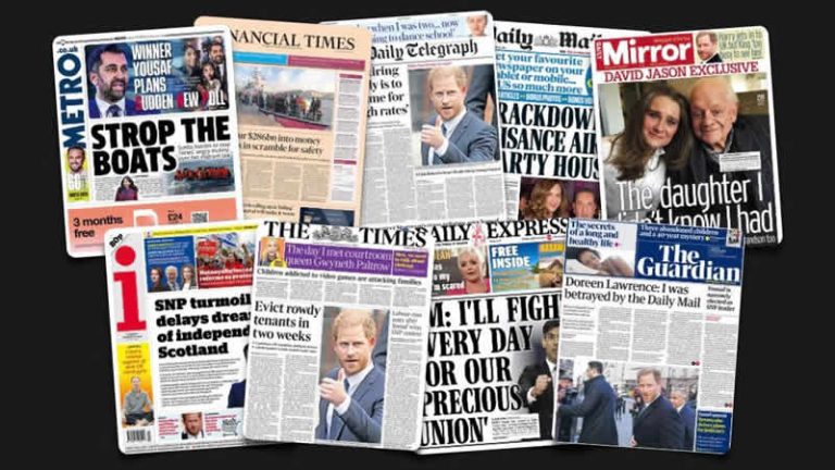 28 Mart Salı: İngiltere gazetelerinden öne çıkan manşetler