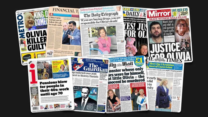  31 Mart Cuma: İngiltere gazetelerinden öne çıkan manşetler