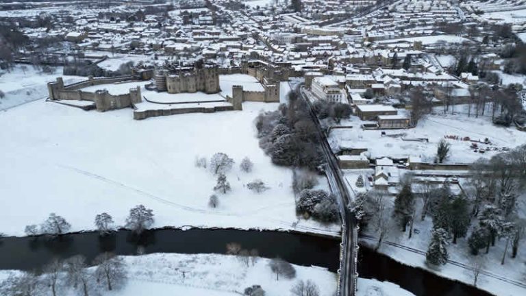 İngiltere’de dondurucu soğuklar sebebiyle sarı alarm!